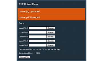 Class Upload PHP for Windows - Download it from Habererciyes for free